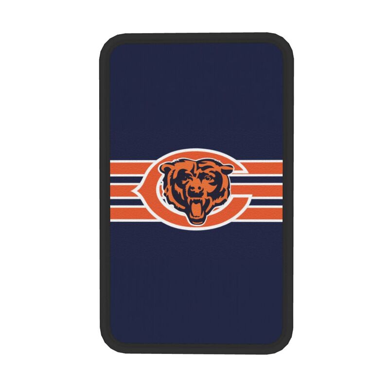 Car armrest box pad Chicago Bears 4 Printed central armrest box cushion protective pad