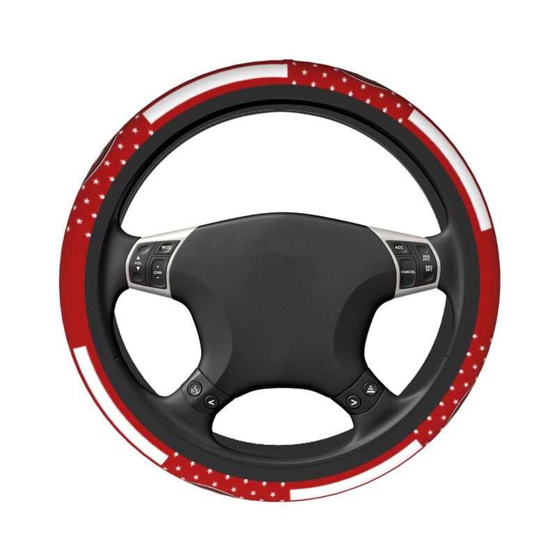 San Francisco 49ers 5 Printed breathable elastic steering wheel anti slip cover