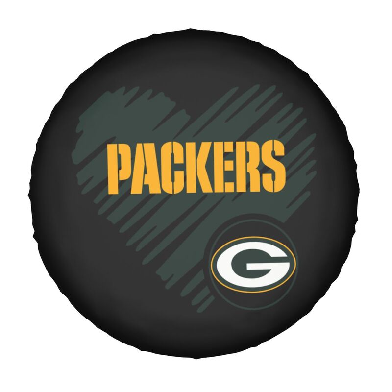 Green Bay Packers Printed car spare tire dust protection cover tire protection cover