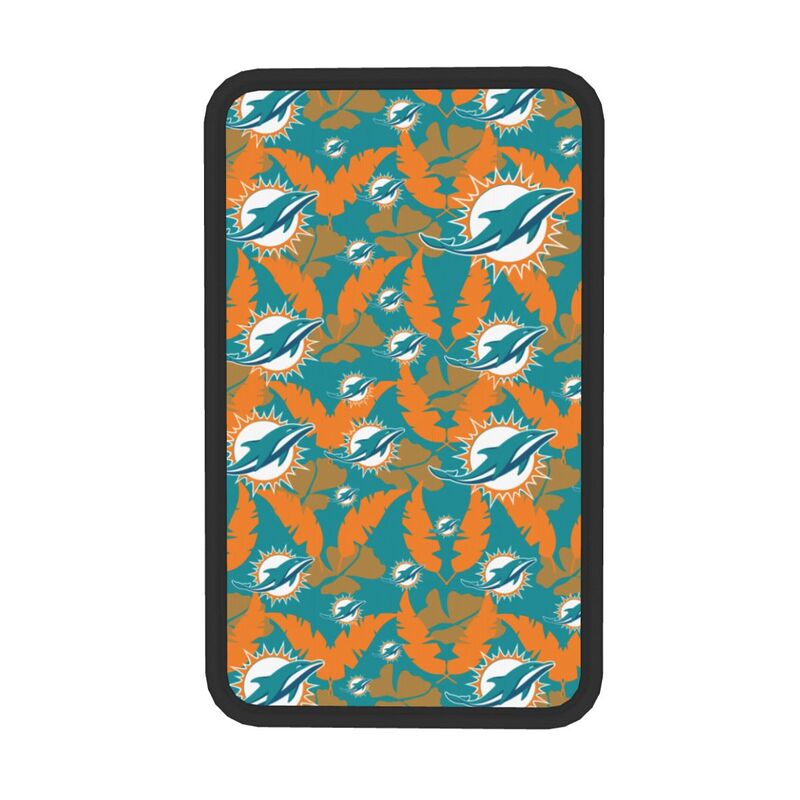Miami Dolphins printing Center console armrest pad car armrest protective cover car