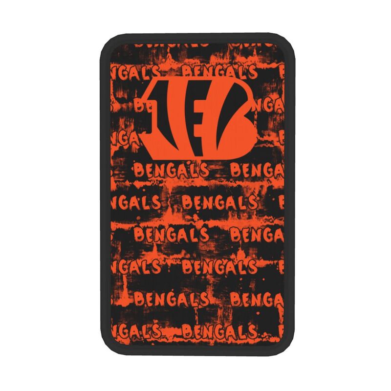 Cincinnati Bengals print Car armrest box protective cover car center console armrest pad