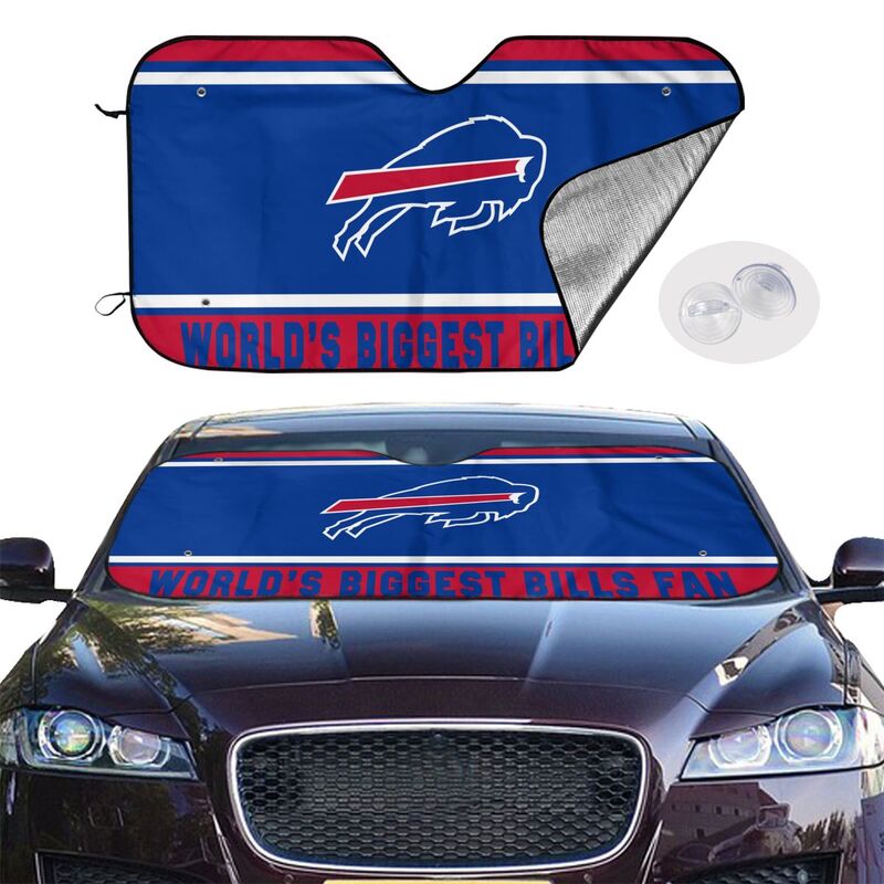 Buffalo Bills Printing is suitable for car front windshield sunshades Car windshield sunshades