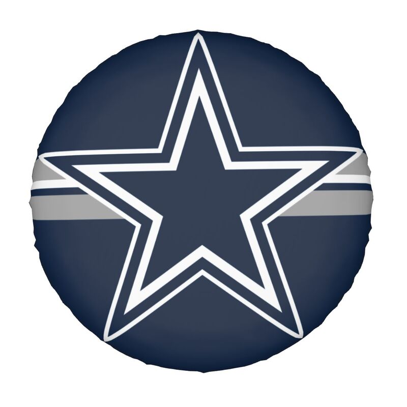 Dallas Cowboys 2 car dustproof sunscreen tyre protective cover Tyre protective cover