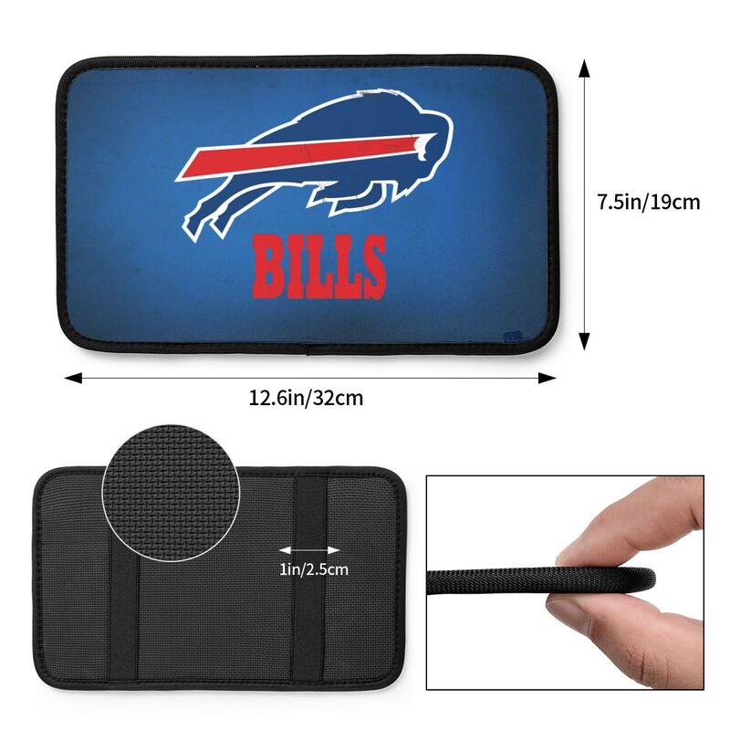 Buffalo Bills Protective pad for armrest box of printing vehicle