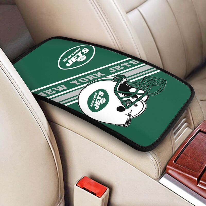 New York Jets Print armrest protective cover car armrest box cushion