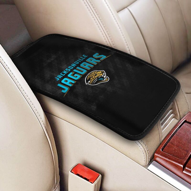 Jacksonville Jaguars Printed car armrest box pad elbow protection pad