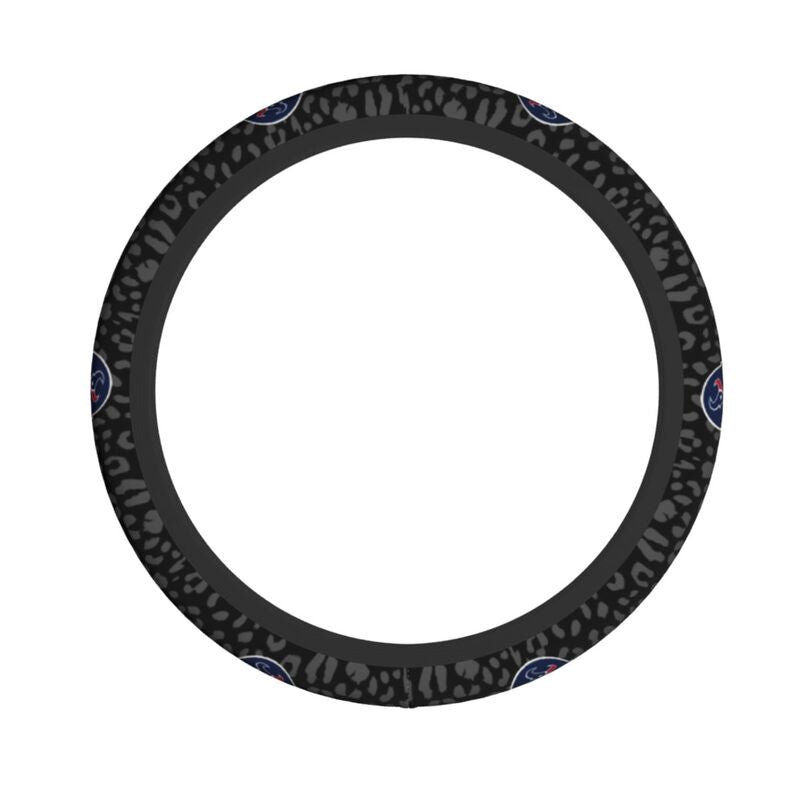 Houston Texans Printed elastic steering wheel cover car steering wheel protective cover