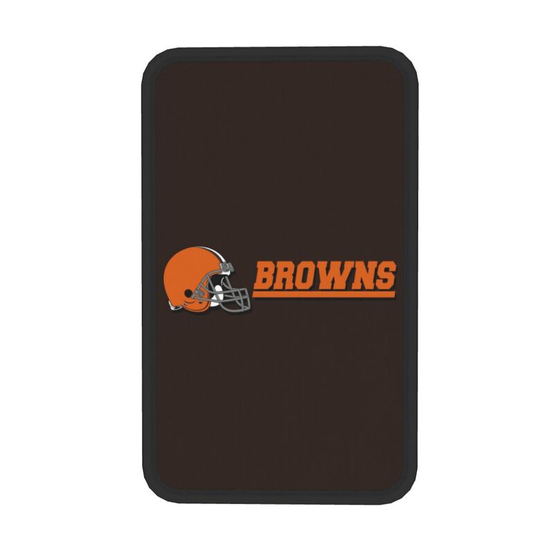 Car armrest box pad Cleveland Browns Printed central armrest box pad protective pad