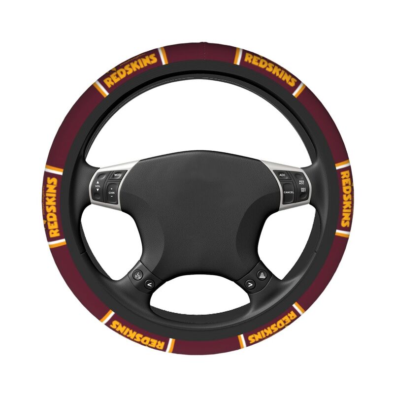 Washington Commanders Printed breathable elastic steering wheel cover anti slip cover