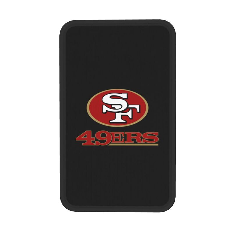 Car armrest box pad San Francisco 49ers 1 Printed central armrest box elbow pad