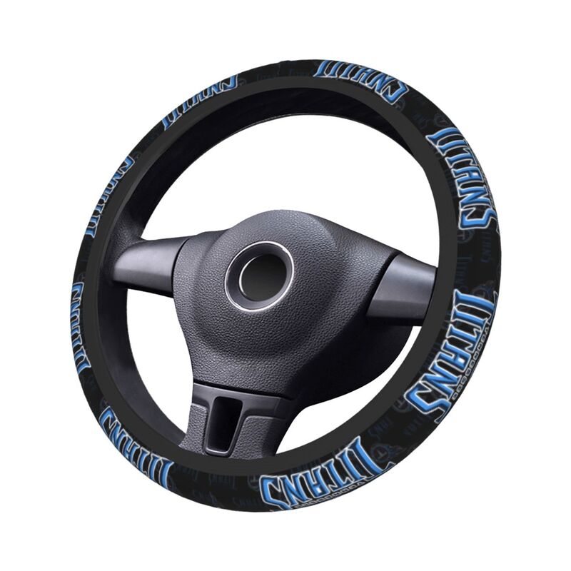 Tennessee Titans 1 Printed breathable elastic steering wheel protective cover