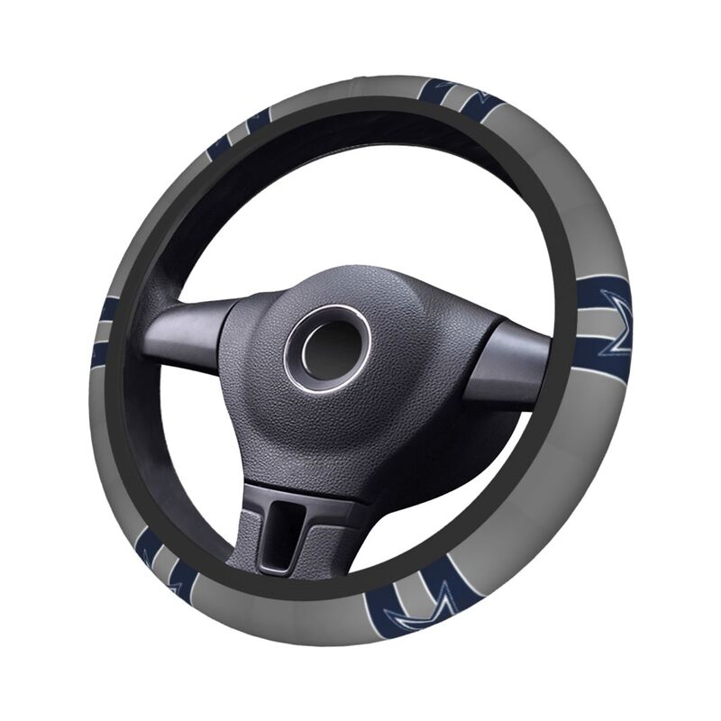 Dallas Cowboys Printed breathable elastic steering wheel protective cover