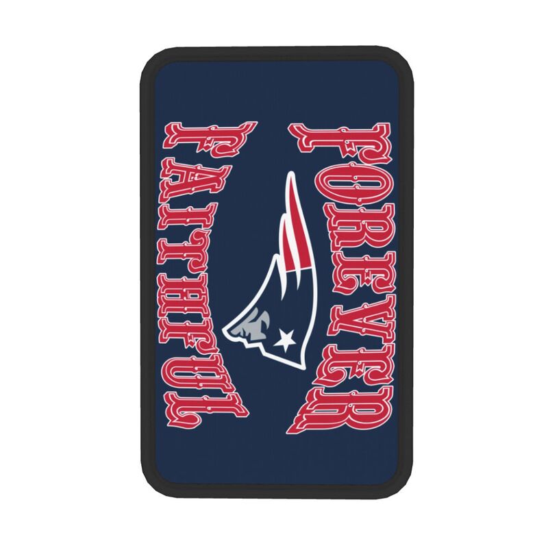 New England Patriots Print car armrest box cover armrest protective cover