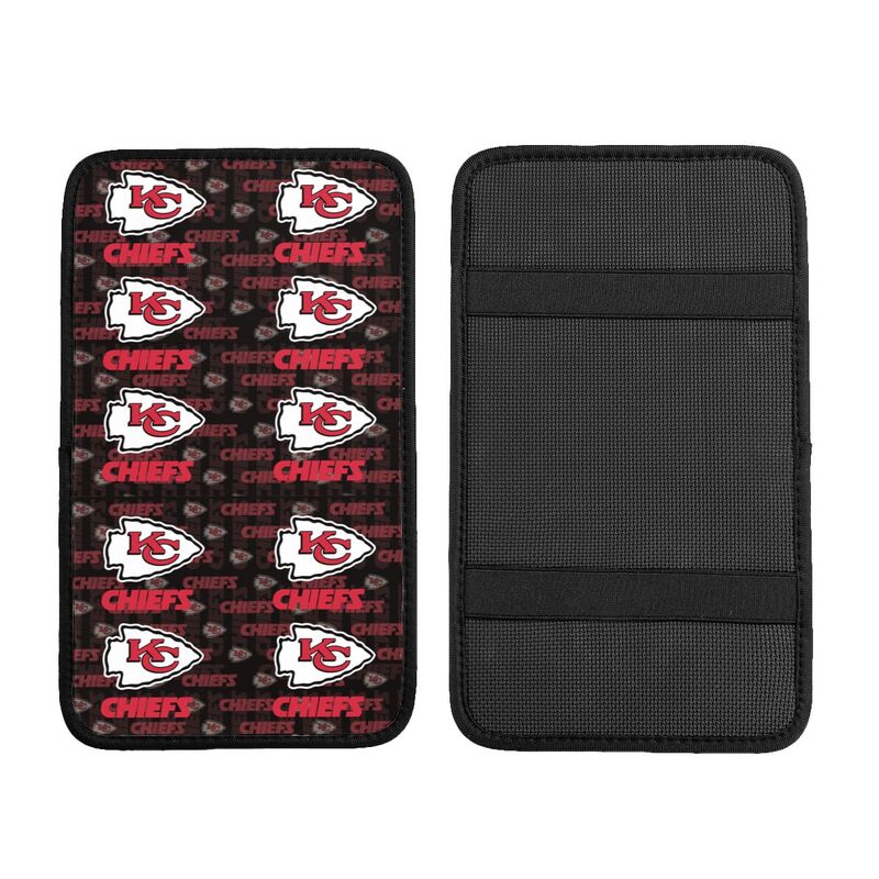 Kansas City Chiefs1 Protective pad for armrest box of printing vehicle