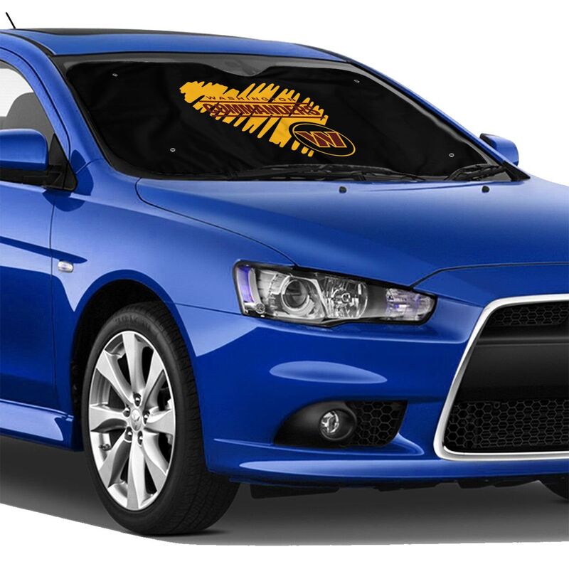 Washington Redskins Printing is suitable car front windshield sunshades Car windshield sunshades