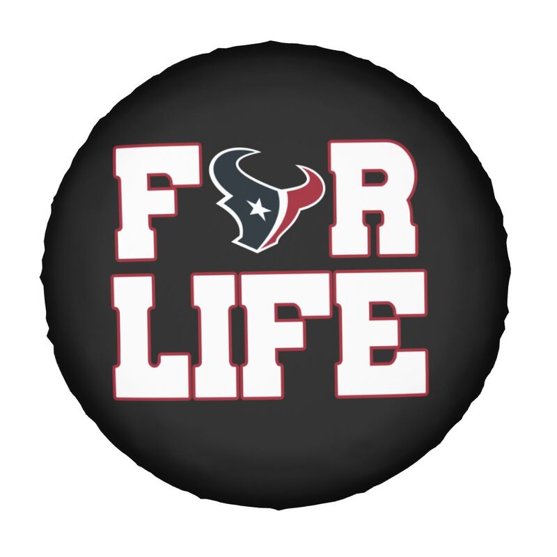 Houston Texans Printing tire protection cover car spare tire dust protection cover