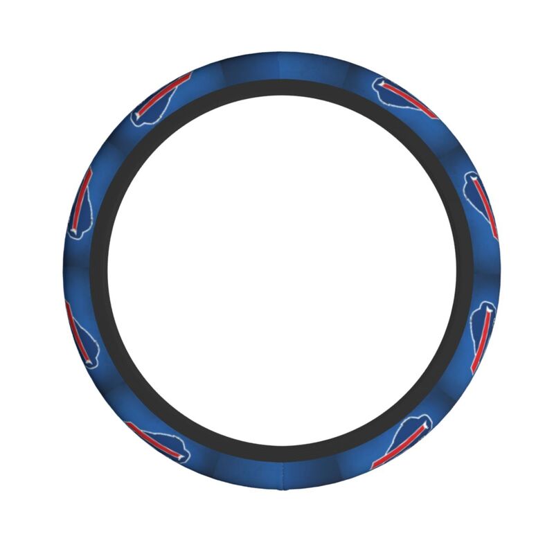 Buffalo Bills 2 Printed breathable anti slip cover elastic steering wheel cover