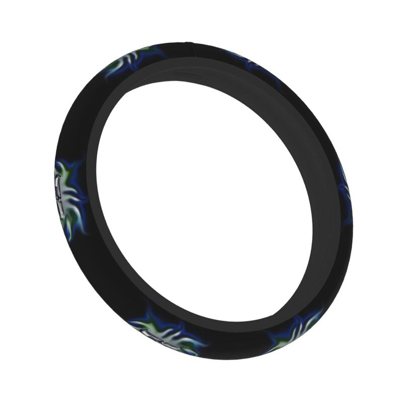 Seattle Seahawks 1 Printed car anti-skid cover elastic steering wheel cover