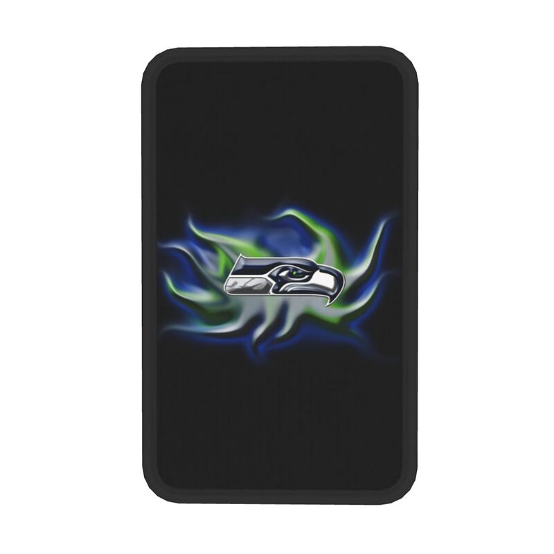 Car armrest box pad Seattle Seahawks 1 Printed central armrest box pad protective pad