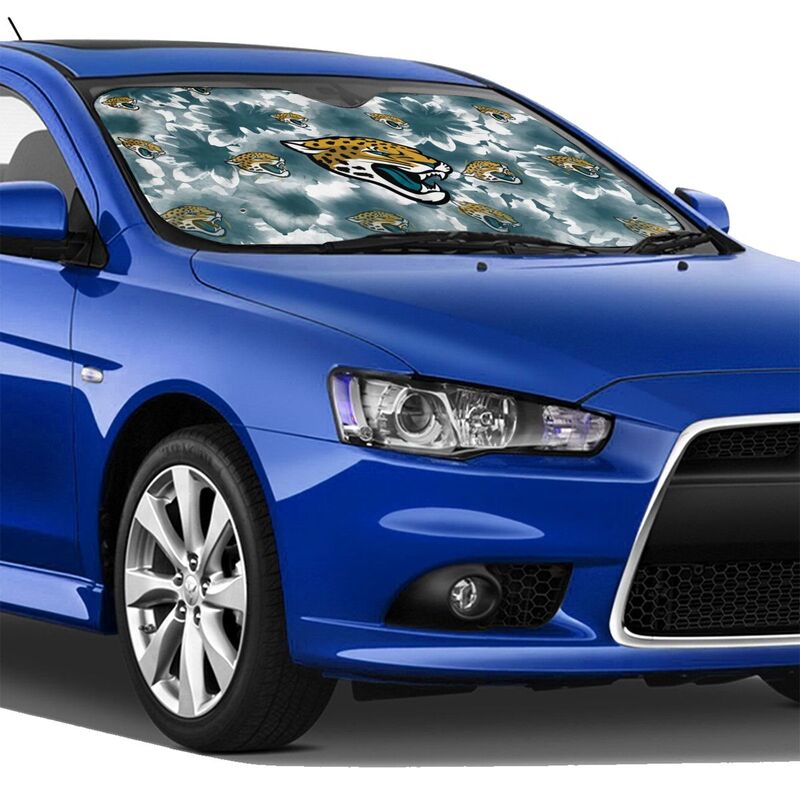 Jacksonville Jaguars Printed multi size car front windshield sunshade car windshield sunshade