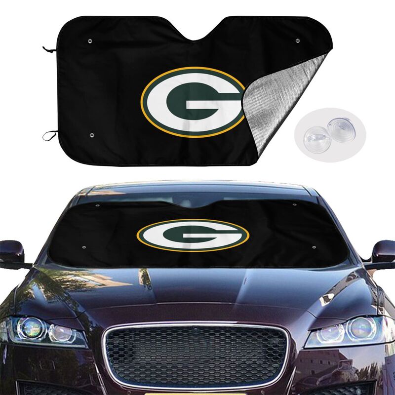 Green Bay Packers 4 Printing suitable for front Car windshield sunshades Car windshield sunshades