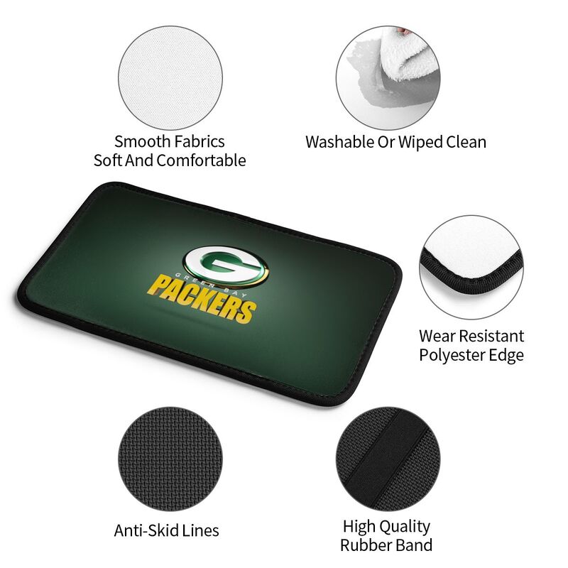 Green Bay Packers3 Protective pad for armrest box of printing vehicle