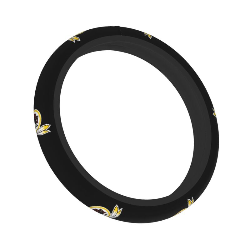 Washington Commanders 1 Printed car protective cover elastic steering wheel cover