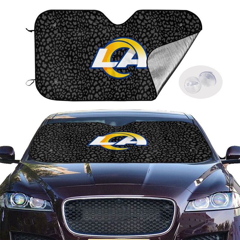 Los Angeles Rams Printed Car windshield sunshades is suitable front Car windshield sunshades