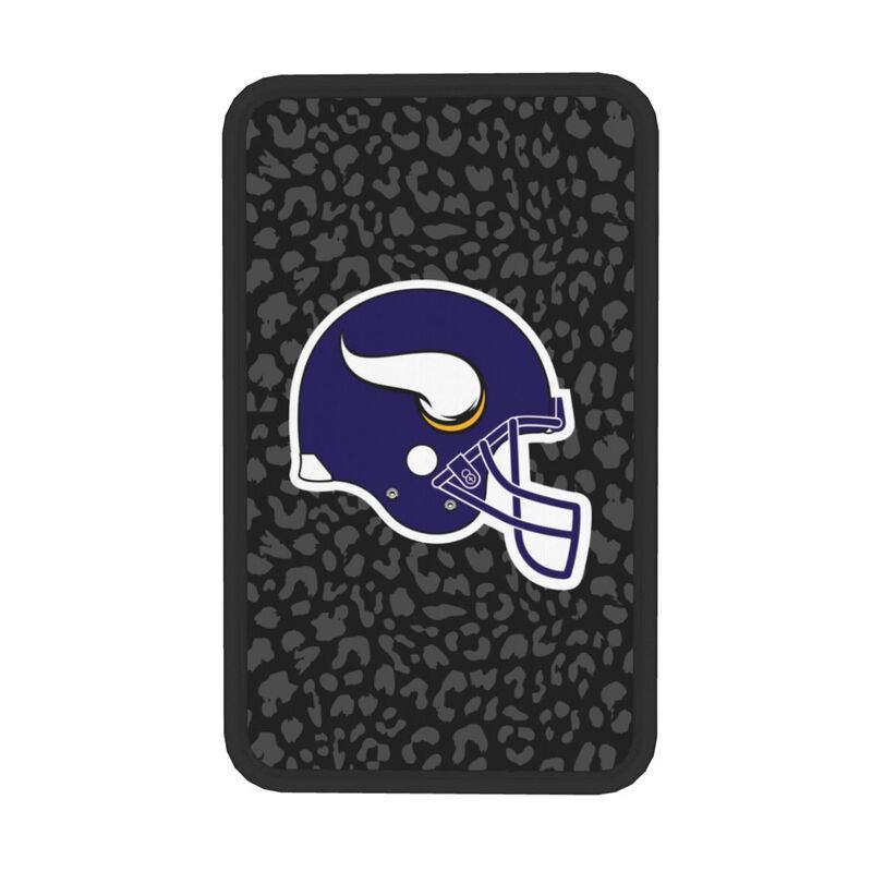 Minnesota Vikings print Car handrail box cushion Personalized car armrest cover