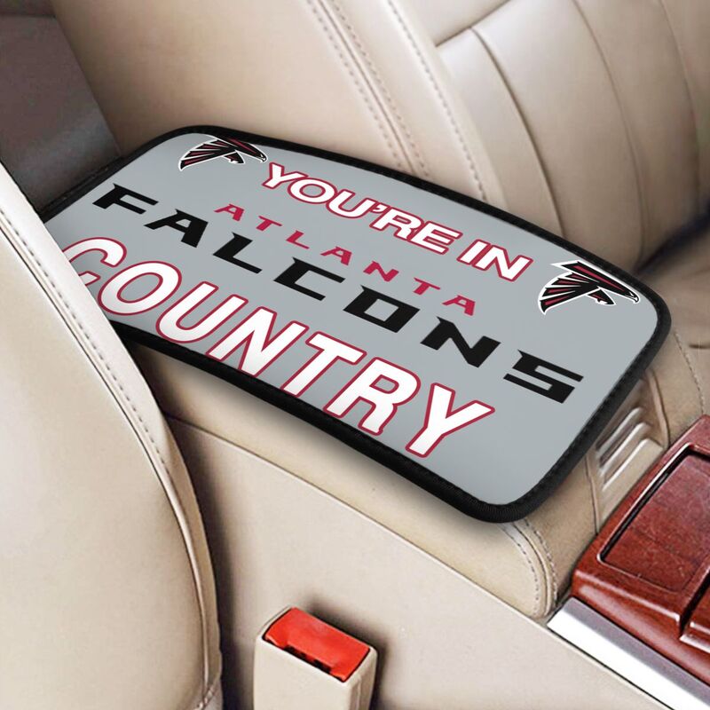 Atlanta Falcons Printed car armrest box pad elbow support pad