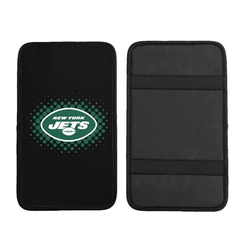New York Jets Printed car armrest box cushion armrest protective cover