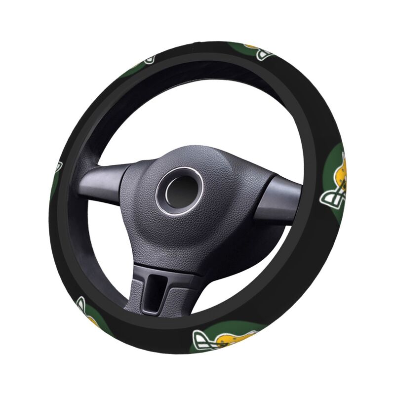 Green Bay Packers 2 Printed car anti-skid cover elastic steering wheel cover