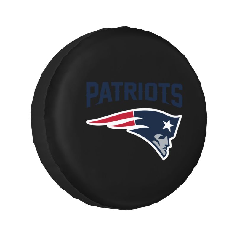 New England Patriots 3 Car tire protective cover waterproof and dustproof tire cover