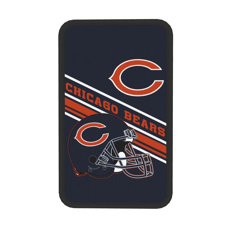 Chicago Bears Print armrest protective cover car armrest box cushion