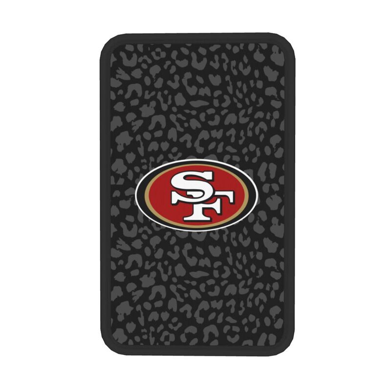 San Francisco 49ers 2 printed Car handrail box cushion Personalized car armrest cover