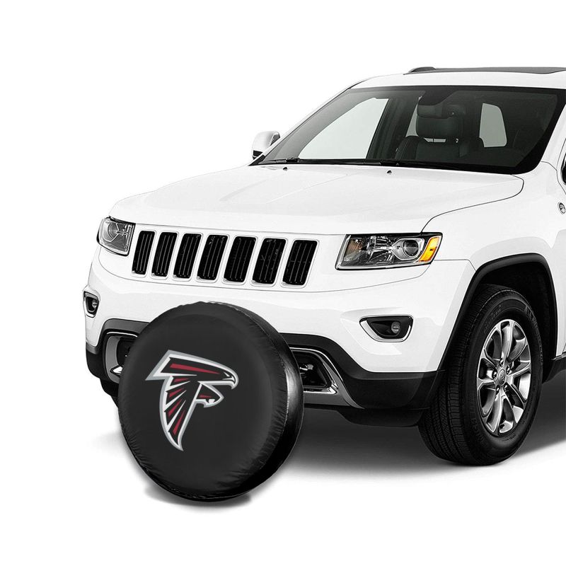 Atlanta Falcons Car tire protection cover spare tire waterproof and dustproof cover