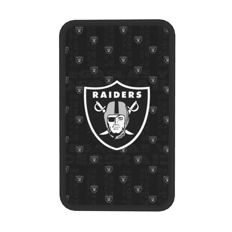 Las Vegas Raiders printed Car handrail cushion Personalized car armrest cover