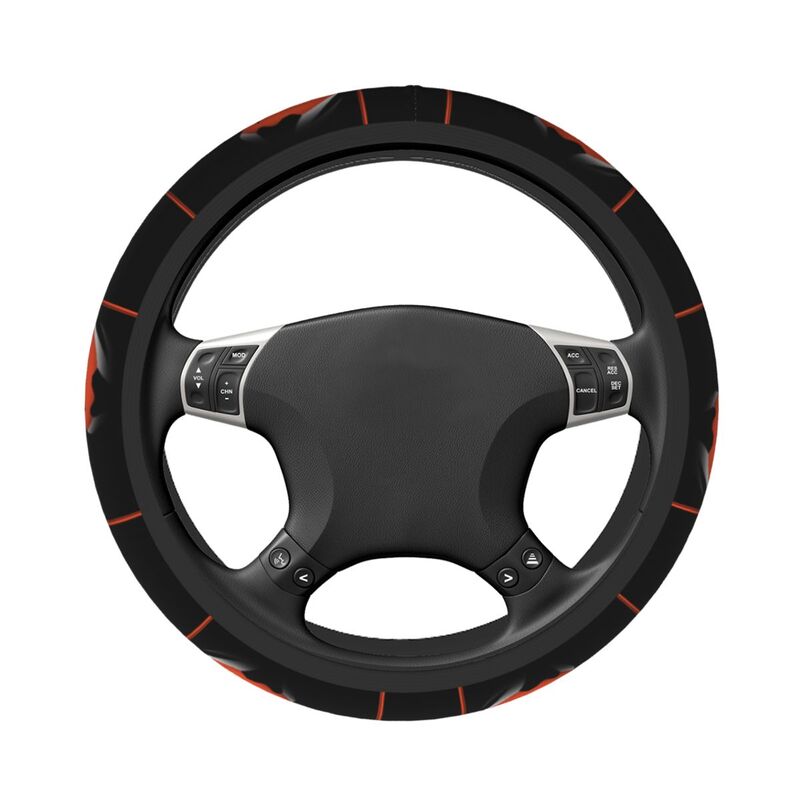 Cincinnati Bengals Printed elastic steering wheel cover car steering wheel protective cover