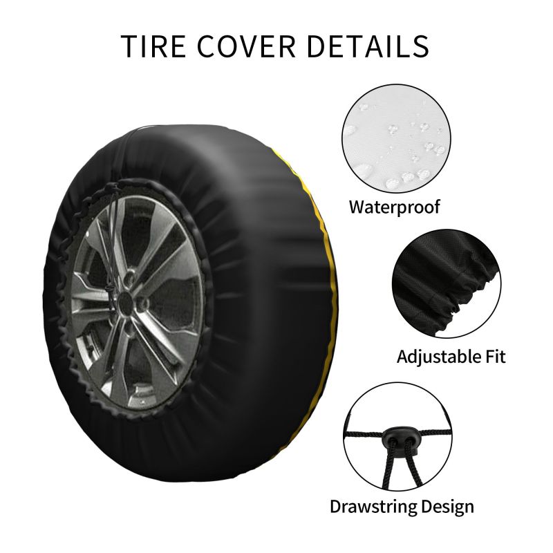 Pittsburgh Steelers 2 Printing car tire covers waterproof and dustproof protective covers