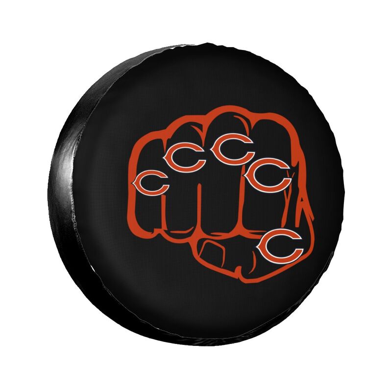 Chicago Bears Print tire protection cover car spare tire dust protection covers