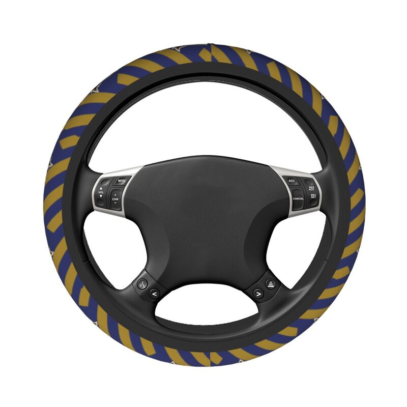 Baltimore Ravens 2 Printed breathable elastic steering wheel cover