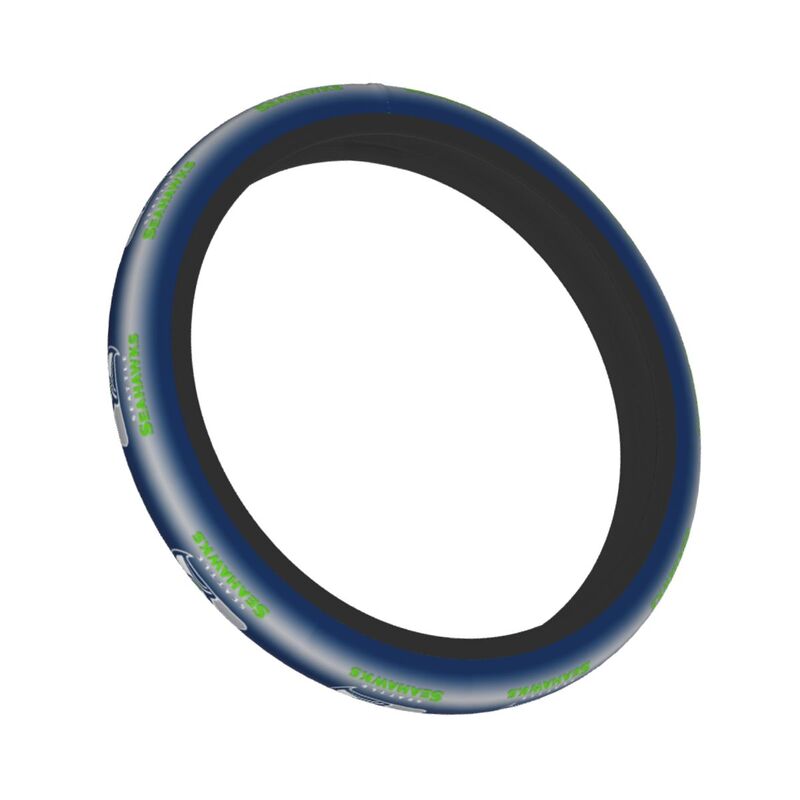Seattle Seahawks 4 Printed car anti-skid cover elastic steering wheel cover