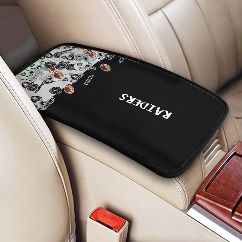 Las Vegas Raiders print Car center console armrest pad car armrest protective cover