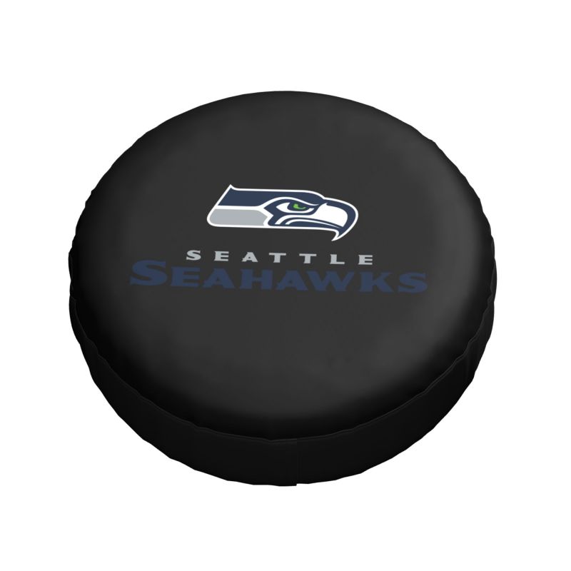 Seattle Seahawks Car tire protective cover waterproof and dustproof tire cover