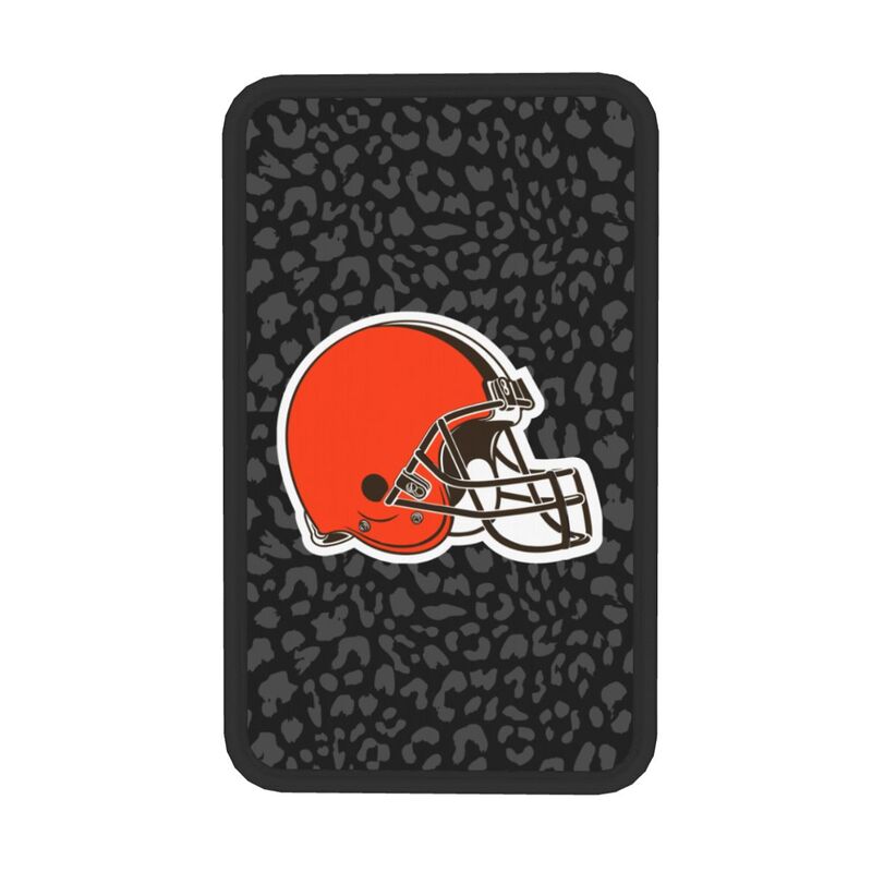 Cleveland Browns print Car handrail box cushion Personalized car armrest cover