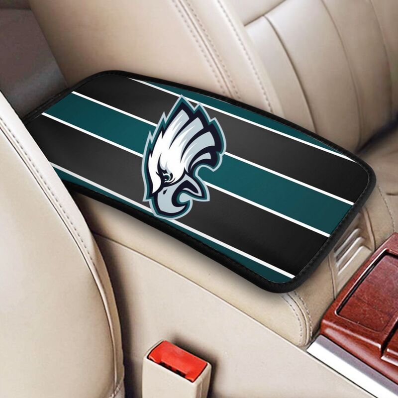 Philadelphia Eagles1 Printed car center armrest box pad anti slip pad