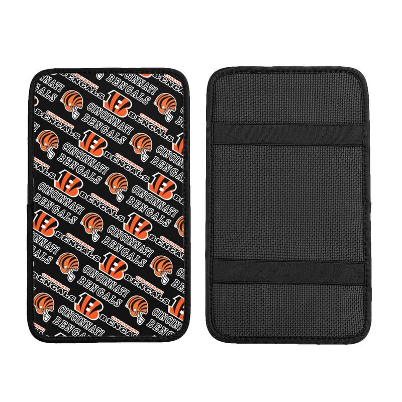 Cincinnati Bengals Printing car armrest box protective pad