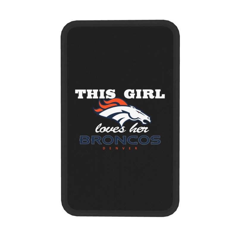 Denver Broncos Printing car center console pad car armrest protective cover