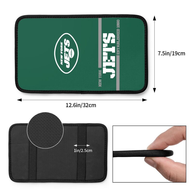 New York Jets Printed car armrest box pad Protective pad
