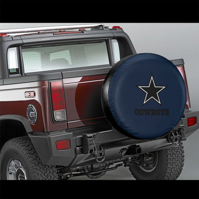 Dallas Cowboys 2 Car tire protective cover waterproof and dustproof tire cover